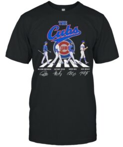 Abbey road the cubs signatures shirt 1