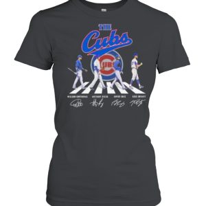 Abbey road the cubs signatures shirt