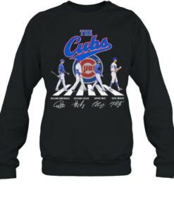 Abbey road the cubs signatures shirt 4