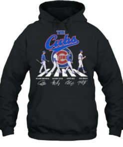 Abbey road the cubs signatures shirt 5