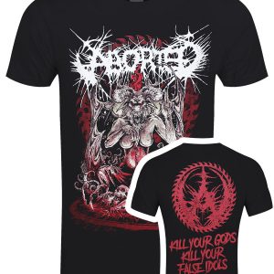 Aborted Baphomet Men’s Black T-Shirt