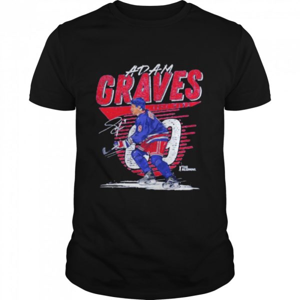 Adam Graves New York signature shirt