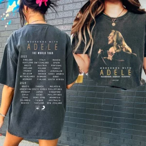 Adele Vintage 30 Cassette Tour 2023 Shirt