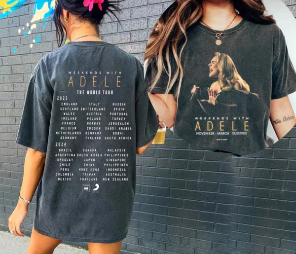 Adele Vintage 30 Cassette Tour 2023 Shirt