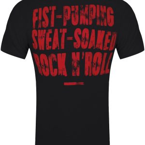 Airbourne Fist Pumping Men’s Black T-Shirt