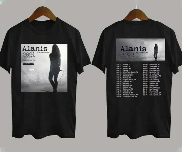 Alanis Morissette Celebrates 25 Years of Jagged Little Pill Tour 2021 Shirt