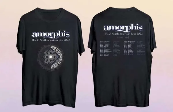 Amorphis Halo North American Tour 2022 Shirt