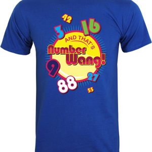 And That’s Numberwang! Men’s Blue T-Shirt