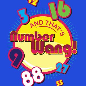 And Thats Numberwang! Mens Blue T Shirt 3