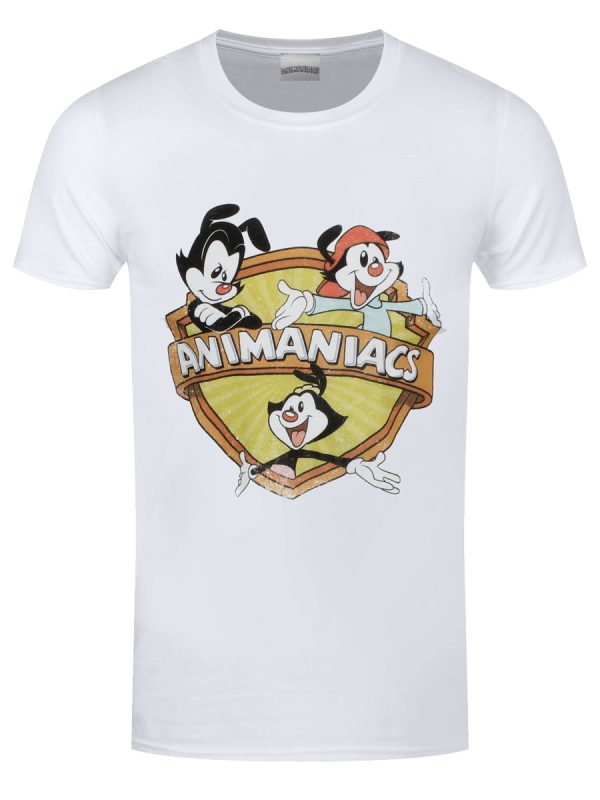 Animaniacs Vintage Group Men’s White T-Shirt