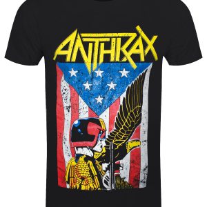 Anthrax Dread Eagle Men’s Black T-Shirt