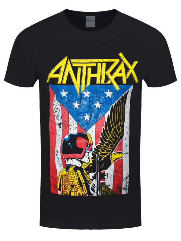 Anthrax Dread Eagle Men’s Black T-Shirt