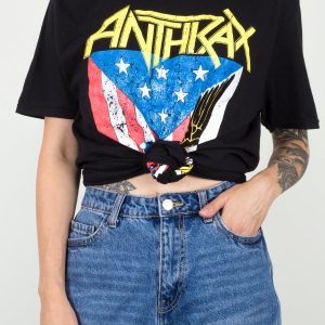 Anthrax Dread Eagle Mens Black T Shirt 3