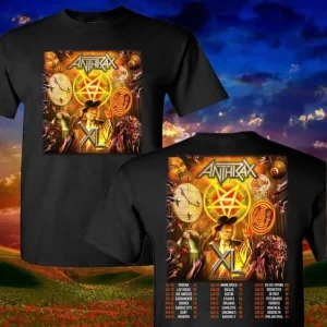 Anthrax Music North American Summer World Tour 2022 Shirt