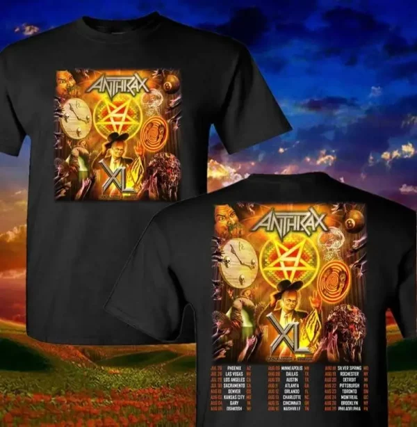 Anthrax Music North American Summer World Tour 2022 Shirt