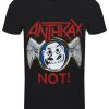 Anthrax Not Wings Men’s Black T-Shirt