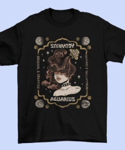 Aquarius Zodiac T shirt 2