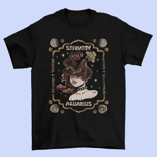 Aquarius Zodiac T-shirt