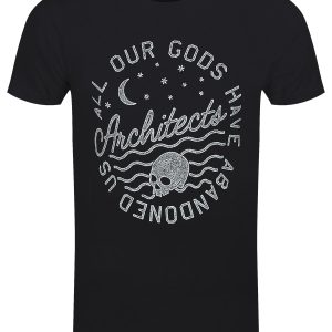 Architects All Our Gods Skull Mens Black T Shirt 1