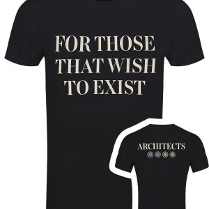 Architects FTTWTE Text Men’s Black Organic Fiartrade T-Shirt