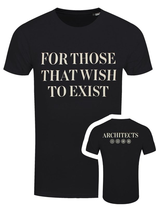 Architects FTTWTE Text Men’s Black Organic Fiartrade T-Shirt