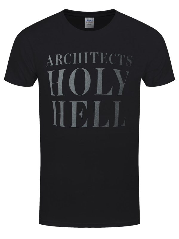 Architects Holy Hell Stacked Men’s Black T-Shirt