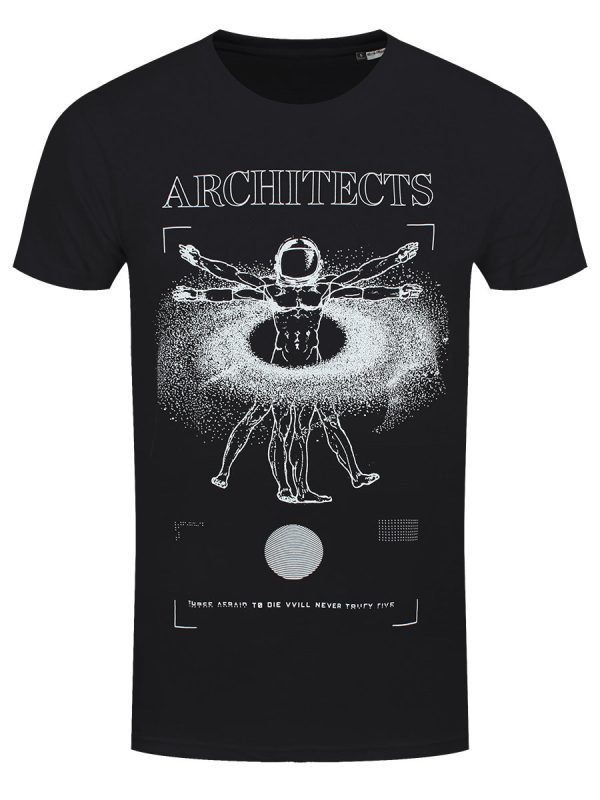 Architects Vitruvian Men’s Black Organic Fairtrade T-Shirt