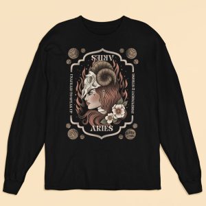 Aries Zodiac Long Sleeve Shirt