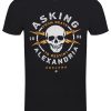 Asking Alexandria Danger Men’s Black T-Shirt