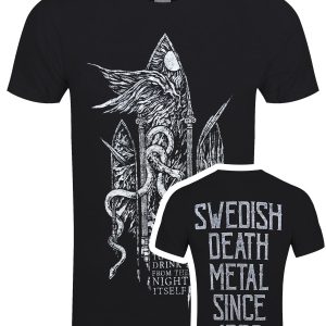 At The Gates Swedish Death Metal Men’s Black T-Shirt