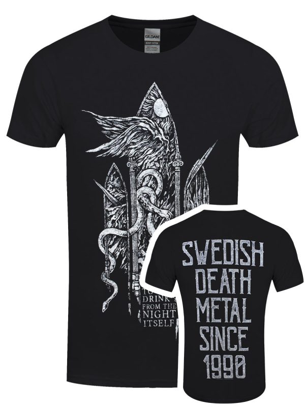 At The Gates Swedish Death Metal Men’s Black T-Shirt