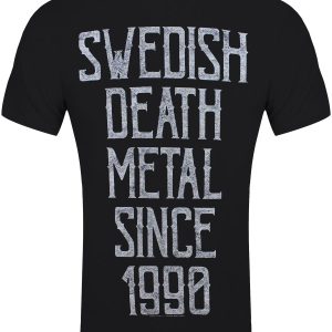 At The Gates Swedish Death Metal Men’s Black T-Shirt