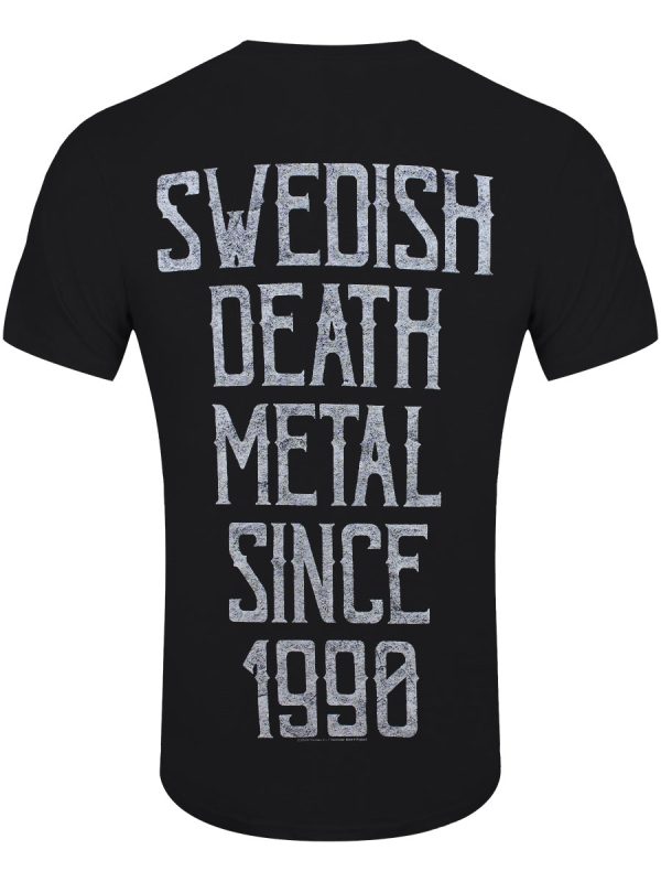 At The Gates Swedish Death Metal Men’s Black T-Shirt