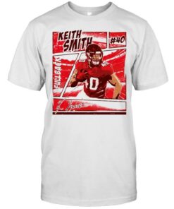 Atlanta Football Keith Smith 40 comic shirt 1