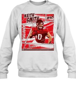 Atlanta Football Keith Smith 40 comic shirt 4
