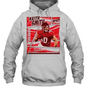 Atlanta Football Keith Smith 40 comic shirt 5