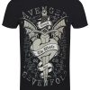 Avenged Sevenfold Cloak and Dagger Men’s Black T-Shirt