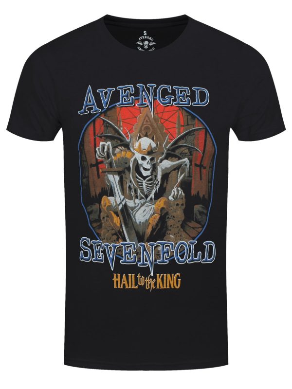 Avenged Sevenfold Deadly Rule Men’s Black T-Shirt