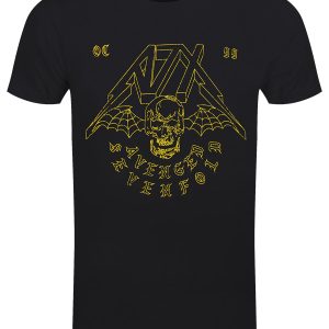 Avenged Sevenfold Webbed Wings Men’s Black T-Shirt