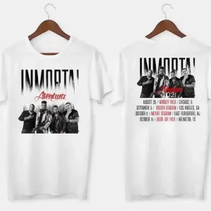 Aventura Inmortal 2021 Tour Shirt