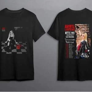 Avril Lavigne bite me tour 2022 Shirt