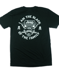 BLACK JEEP OF THE FAMILY TEE 1