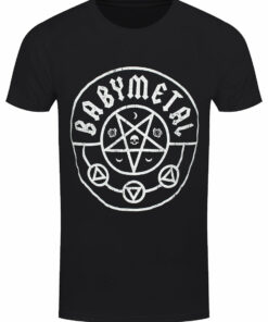 Babymetal Pentagram Mens Black T Shirt 1