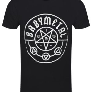 Babymetal Pentagram Men’s Black T-Shirt