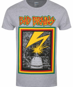 Bad Brains The Yellow Tape Mens Grey T Shirt 1
