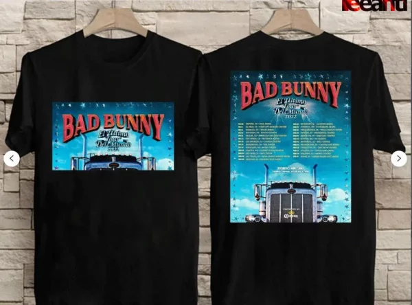 Bad Bunny El Ultimo Tour Del Mundo 1 Shirt