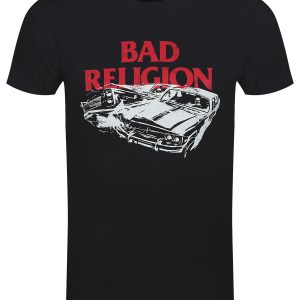 Bad Religion Car Crash Men’s Black T-Shirt