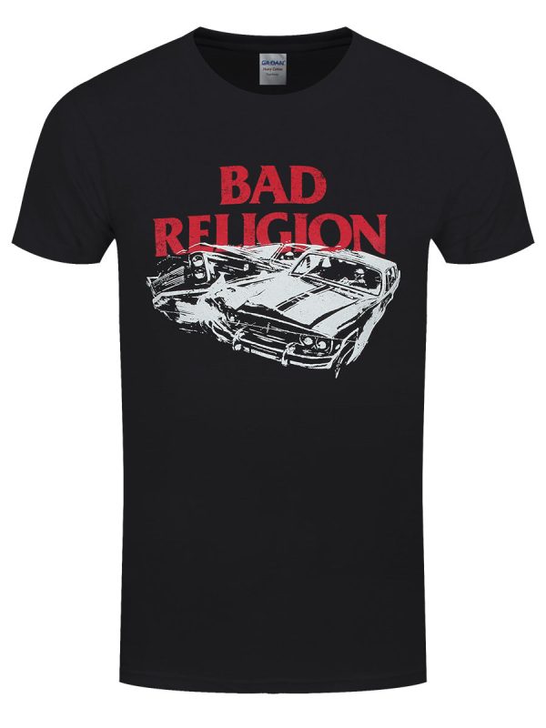 Bad Religion Car Crash Men’s Black T-Shirt