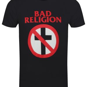 Bad Religion Classic Buster Cross Men’s Black T-Shirt