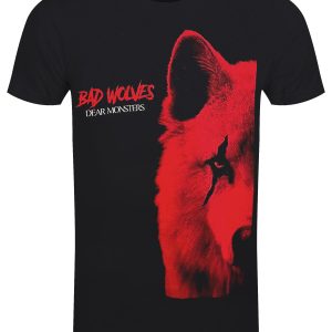 Bad Wolves Dear Monsters Mens Black T Shirt 1